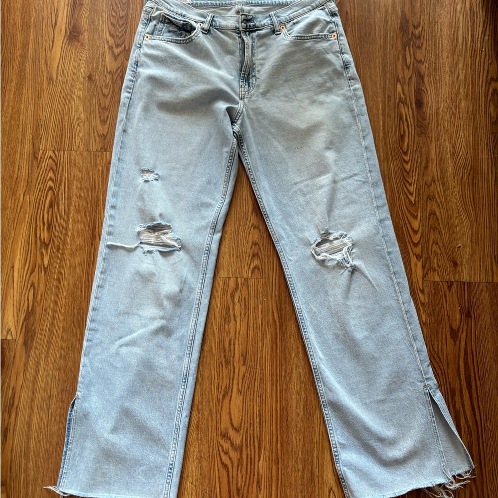 Gap mid-rise 90s loose jeans